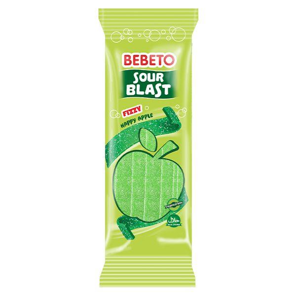 پاستیل شکری ببتو BEBETO با طعم سیب ترش